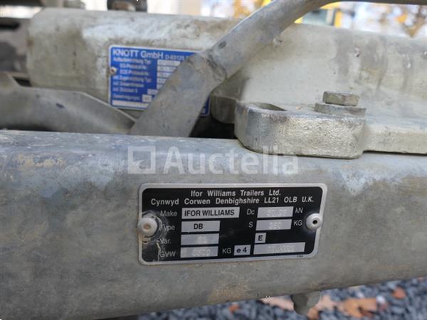 Grote foto ifor williams 2cb tt35 dubbelassige buigende aanhangwagen vin sckd00000j0752775 agrarisch aanhangwagens
