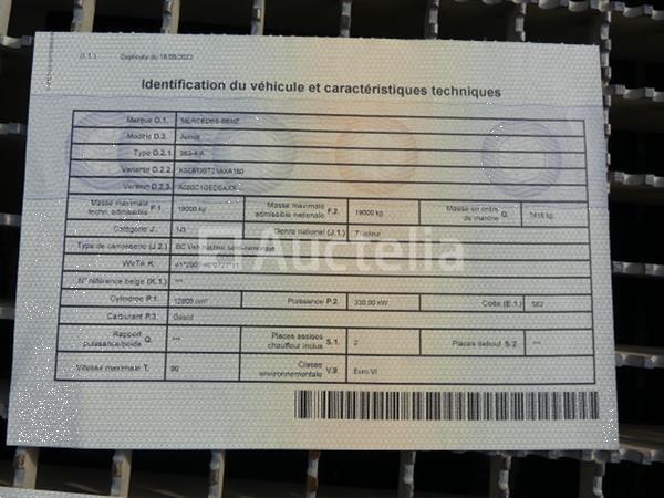 Grote foto mercedes benz actros trekker 2017 690.339 km vin wdb96340310141358 doe het zelf en verbouw vrachtwagens