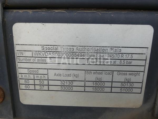 Grote foto kassbohrer dieplader 2018 vin wkvdas00300088494 doe het zelf en verbouw vrachtwagens