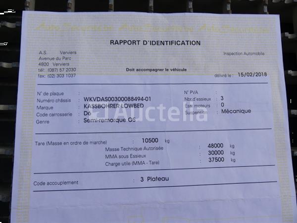 Grote foto kassbohrer dieplader 2018 vin wkvdas00300088494 doe het zelf en verbouw vrachtwagens