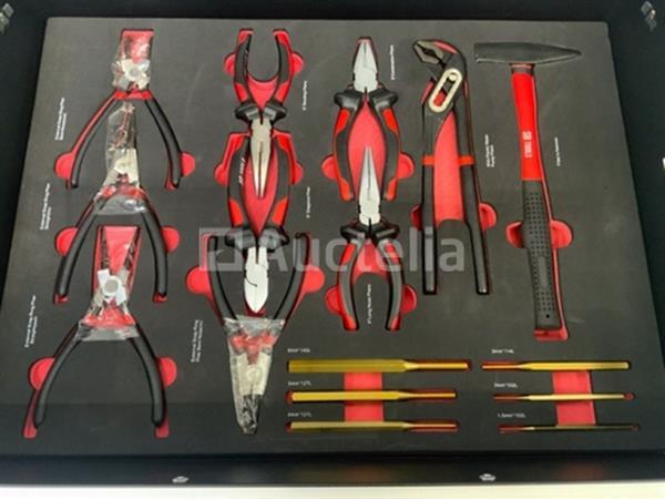 Grote foto gereedschapswagen sg tools 257 delig doe het zelf en verbouw hefwerktuigen