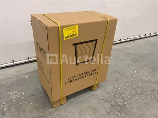 Grote foto gereedschapswagen sg tools 257 delig doe het zelf en verbouw hefwerktuigen