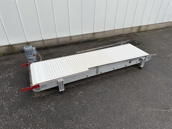 Grote foto fs solutions transportband 235x 60 cm met pp modulaire band agrarisch transportbanden