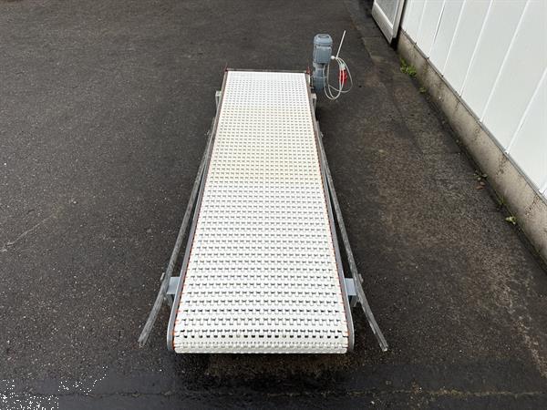 Grote foto fs solutions transportband 235x 60 cm met pp modulaire band agrarisch transportbanden