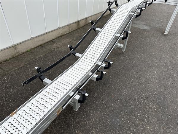 Grote foto fs solutions bochtband 610 x 19 cm met modulaire band 90 agrarisch transportbanden