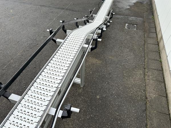 Grote foto fs solutions bochtband 610 x 19 cm met modulaire band 90 agrarisch transportbanden