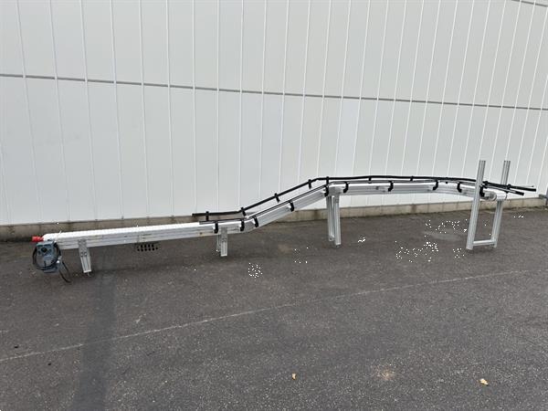 Grote foto fs solutions bochtband 610 x 19 cm met modulaire band 90 agrarisch transportbanden