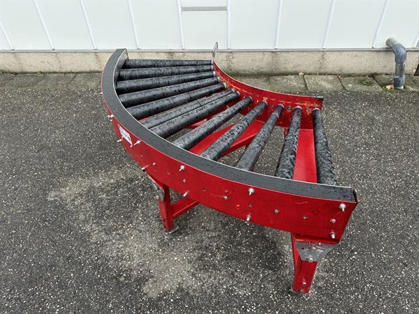 Grote foto polyketting bv rollenbaan bocht 90 breedte 50 cm agrarisch transportbanden