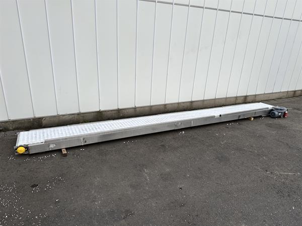 Grote foto qj producties transportband met modular transportband agrarisch transportbanden