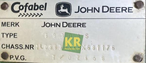 Grote foto john deere 6830 premium 51972 agrarisch tractoren