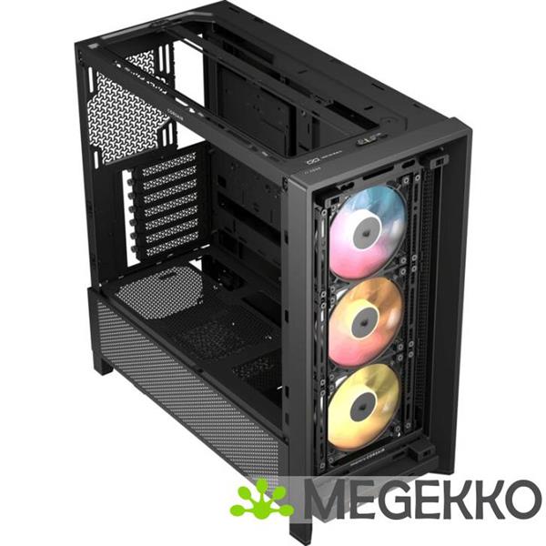 Grote foto corsair frame 4000d rs argb black computers en software behuizingen en kasten