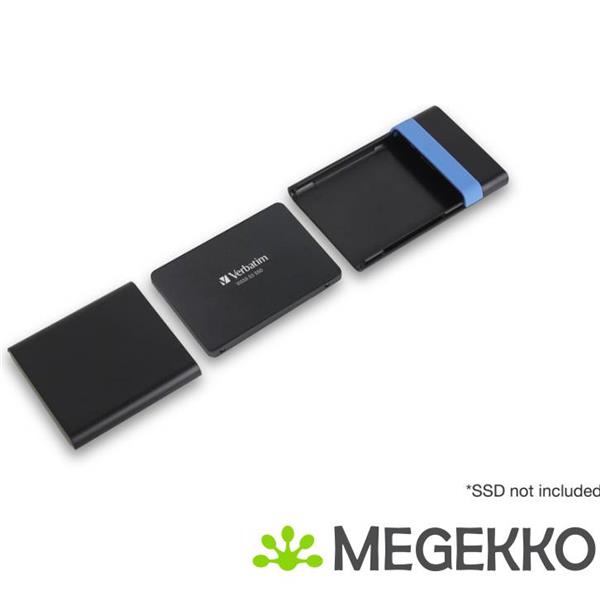 Grote foto verbatim secure enclosure kit keypad access 2.5 computers en software behuizingen en kasten