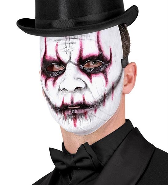 Grote foto joker masker wit evil verzamelen overige verzamelingen