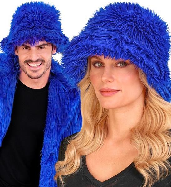 Grote foto blauwe bucket hat pluche verzamelen overige verzamelingen