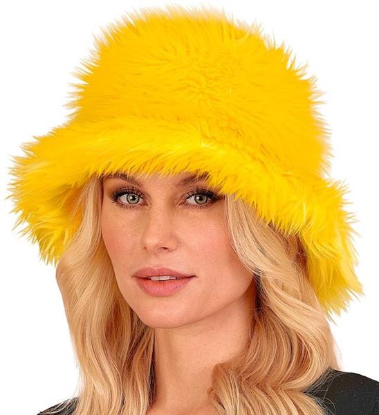 Grote foto gele bucket hat pluche verzamelen overige verzamelingen