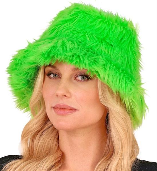 Grote foto groene bucket hat pluche verzamelen overige verzamelingen