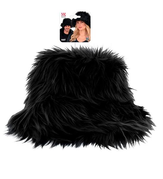 Grote foto zwarte bucket hat pluche verzamelen overige verzamelingen