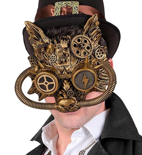 Grote foto steampunk masker goud vos verzamelen overige verzamelingen