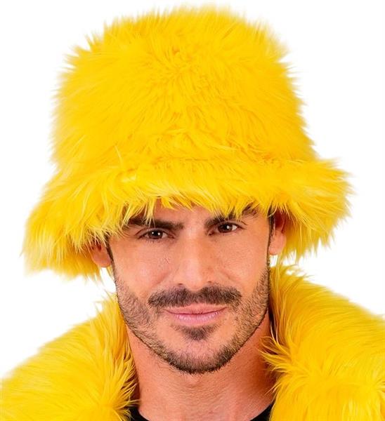 Grote foto gele bucket hat pluche verzamelen overige verzamelingen