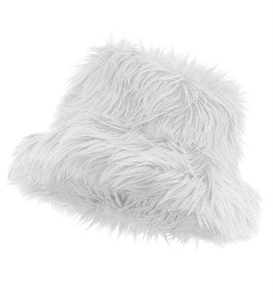 Grote foto witte bucket hat pluche verzamelen overige verzamelingen