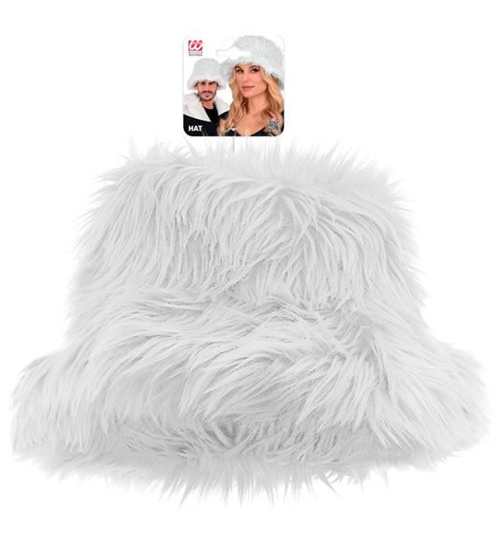 Grote foto witte bucket hat pluche verzamelen overige verzamelingen