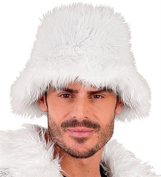 Grote foto witte bucket hat pluche verzamelen overige verzamelingen