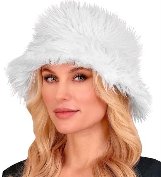 Grote foto witte bucket hat pluche verzamelen overige verzamelingen