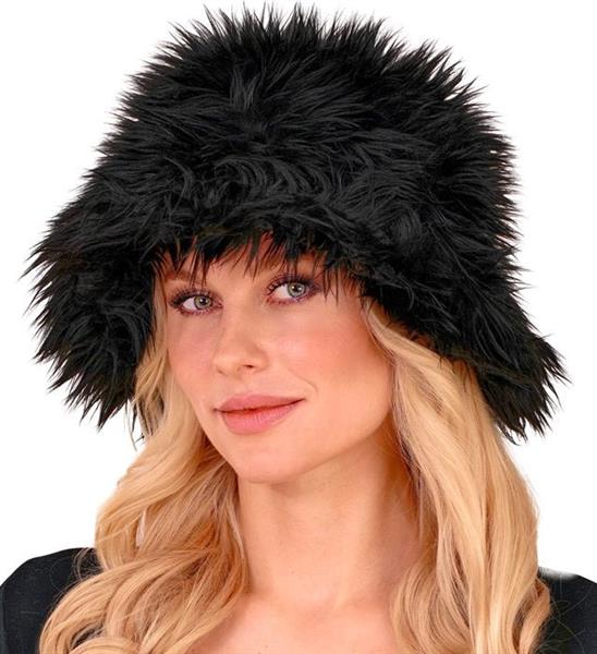 Grote foto zwarte bucket hat pluche verzamelen overige verzamelingen