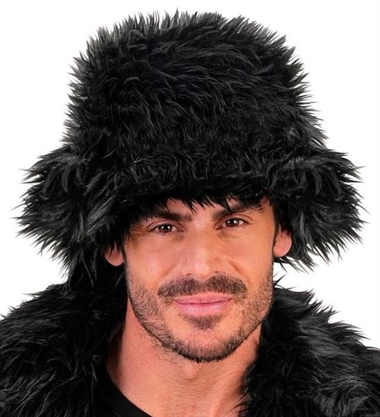 Grote foto zwarte bucket hat pluche verzamelen overige verzamelingen