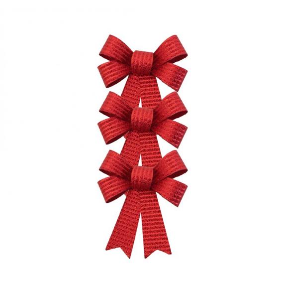 Grote foto rood strik glitters strepen 10cm 3st verzamelen overige verzamelingen