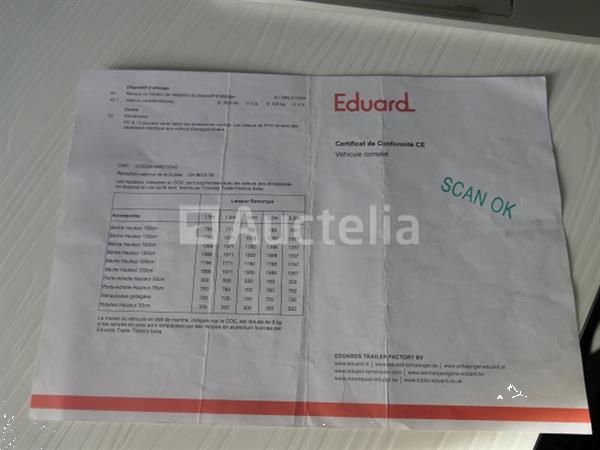 Grote foto eduard dubbelassige gaas aanhanger vin yc3eduard21140824 agrarisch aanhangwagens