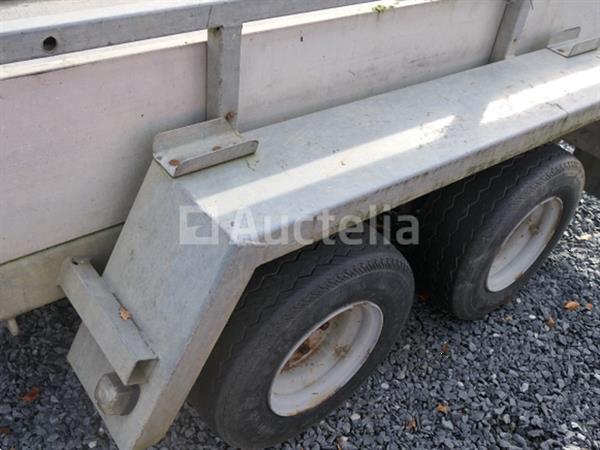 Grote foto marco av27ta dubbelassige vaste sideboard aanhangwagen vin mapt2616 agrarisch aanhangwagens