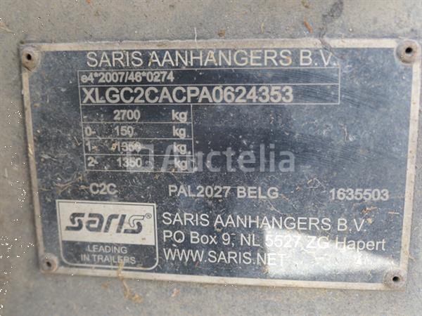 Grote foto saris c2700 dieplader vin xlgc2cacpa0624353 agrarisch aanhangwagens