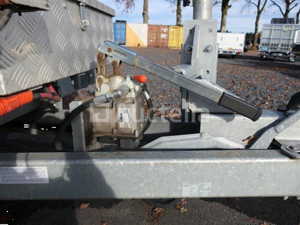 Grote foto hapert indigo dubbelassige vaste dieplader zonder zijwanden vin xlh0000000854737 agrarisch aanhangwagens