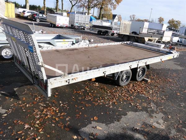 Grote foto hapert indigo dubbelassige vaste dieplader zonder zijwanden vin xlh0000000854737 agrarisch aanhangwagens