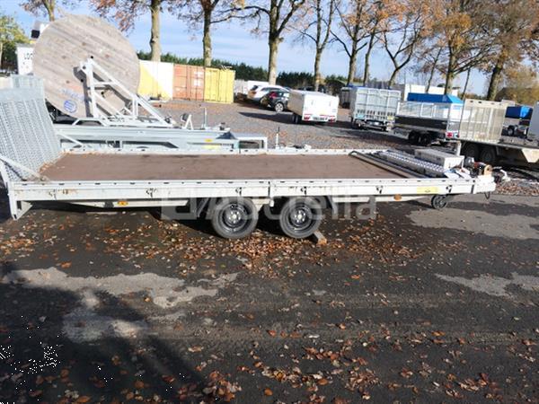 Grote foto hapert indigo dubbelassige vaste dieplader zonder zijwanden vin xlh0000000854737 agrarisch aanhangwagens