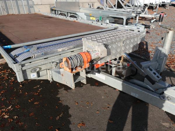 Grote foto hapert indigo dubbelassige vaste dieplader zonder zijwanden vin xlh0000000854737 agrarisch aanhangwagens