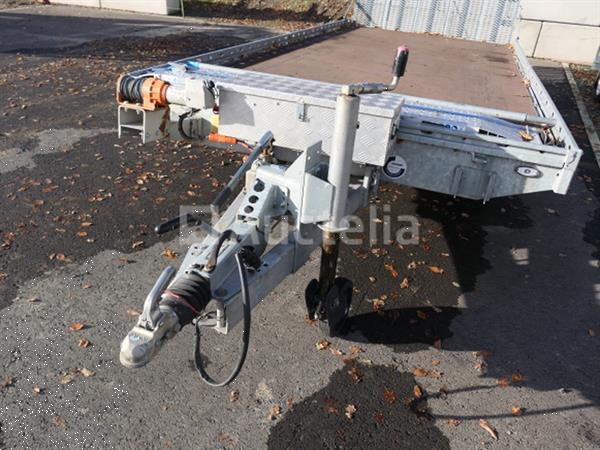 Grote foto hapert indigo dubbelassige vaste dieplader zonder zijwanden vin xlh0000000854737 agrarisch aanhangwagens