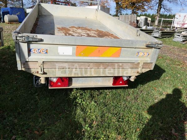 Grote foto saris c2700 dubbelassige buigende aanhangwagen vin xlgc2cacka0594877 agrarisch aanhangwagens