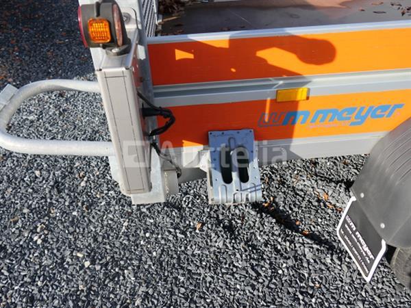 Grote foto meyer dubbelassige aanhangwagen wm eg mb vin wwc2mb5y3mw300013 agrarisch aanhangwagens