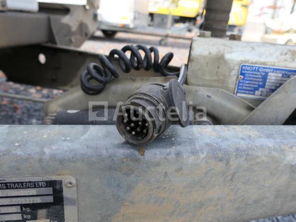 Grote foto ifor williams 2cb tt35 dubbelassige buigende aanhangwagen vin sckd00000j0752775 agrarisch aanhangwagens