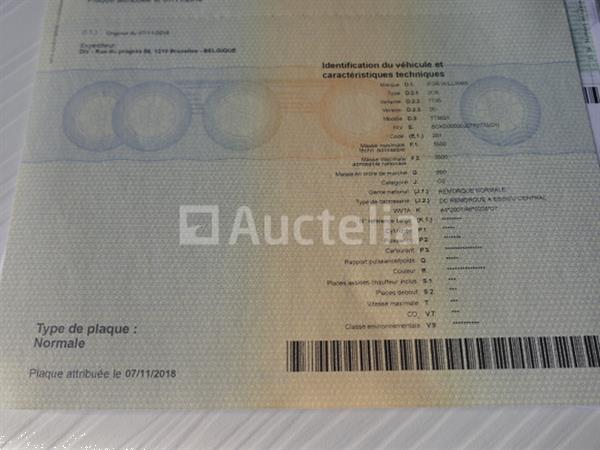 Grote foto ifor williams 2cb tt35 dubbelassige buigende aanhangwagen vin sckd00000j0752775 agrarisch aanhangwagens