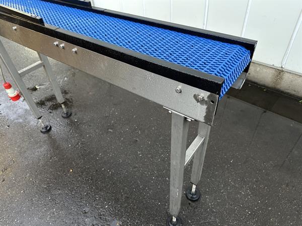 Grote foto transportband pp modular band 164 x 21 cm agrarisch transportbanden