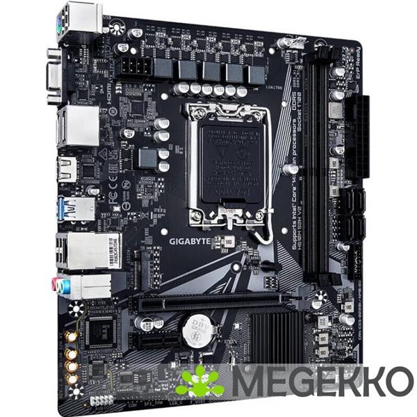 Grote foto gigabyte h610m s2h v2 computers en software moederborden