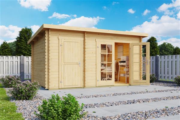 Grote foto nieuw moderne blokhut belmont 1 tuin en terras tuinhuisjes en blokhutten