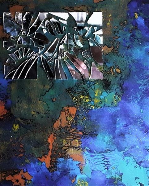 Grote foto kunsthandel gennep spiegelmonument antiek en kunst modern