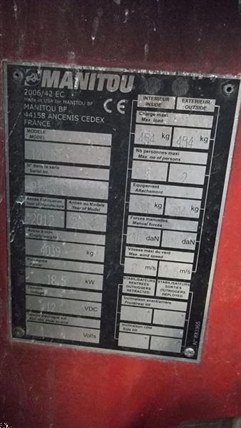 Grote foto manitou 120sc doe het zelf en verbouw hoogwerkers