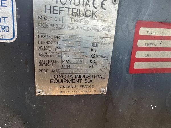 Grote foto toyota fbmf25 2 5 agrarisch heftrucks