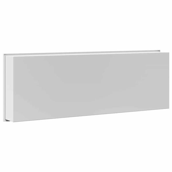 Grote foto vidaxl douche niche wit 90 x 30 x 9.5 cm roestvrij staal huis en inrichting complete badkamers