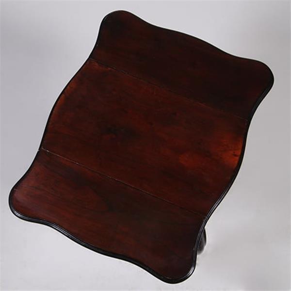 Grote foto koninklijk palissander werktafeltje priv koningin wilhelmina 5 x gemerkt no.591566 antiek en kunst stoelen en banken